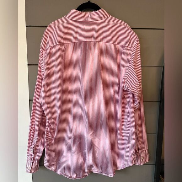 American Eagle Outfitters Mens Long Sleeve
Button Down Size XL Pink & White - Picture 3 of 6
